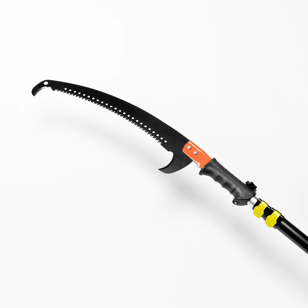 Professional Factory Custom Long Handle Aluminium Tree Pruner Trimmer High Reach Telescopic Pole Saw For Cutting Tree