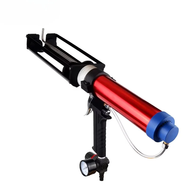 Pneumatic Two-component Glue Gun Door and Window Group Corner Glue Injection Sealant Double Tube AB Mixed Glue
