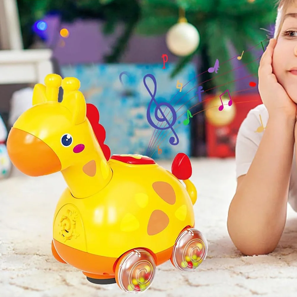 ألعوبة الزحف الزرافة، متعددة الوظائف، هيكل خفيف الوزن، سهولة المناورة، تعزز التنسيق بين الطفل