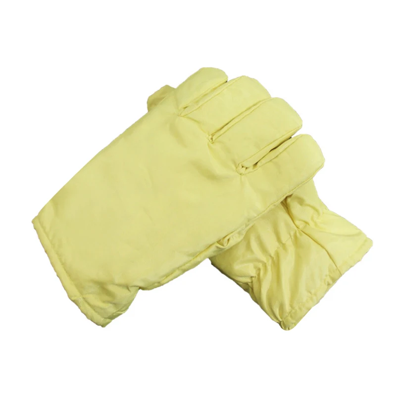 500 Degree Dust Free Cleanroom Heat Resistant Gloves Heat Proof Safety Gloves for Crucible