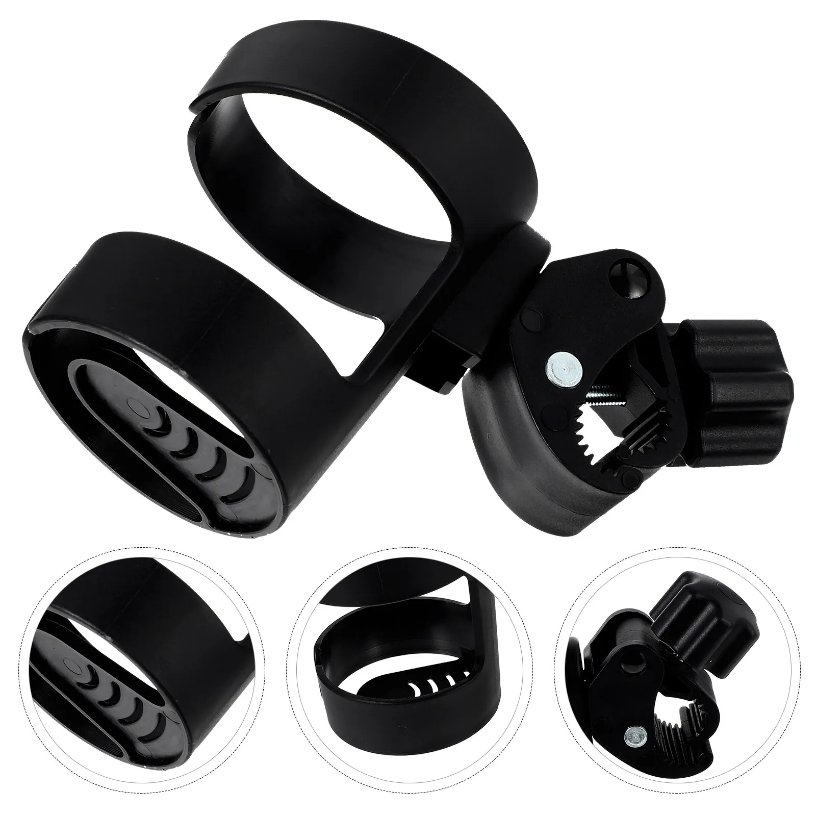 

2Pcs Baby Cart Bottle Holder Stroller Cup Holder Durable Plastic Easy Install Practical Water Bottle Rack Baby Supply
