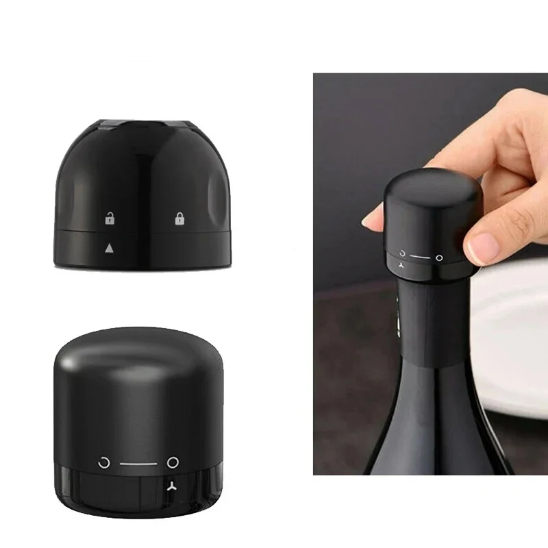 1/2/3Pcs Wine Stopper Food Grade Silicone Leak-Proof Sealer Retain Freshness Wine Plug Champagne Bottle Stopper Bar Tools