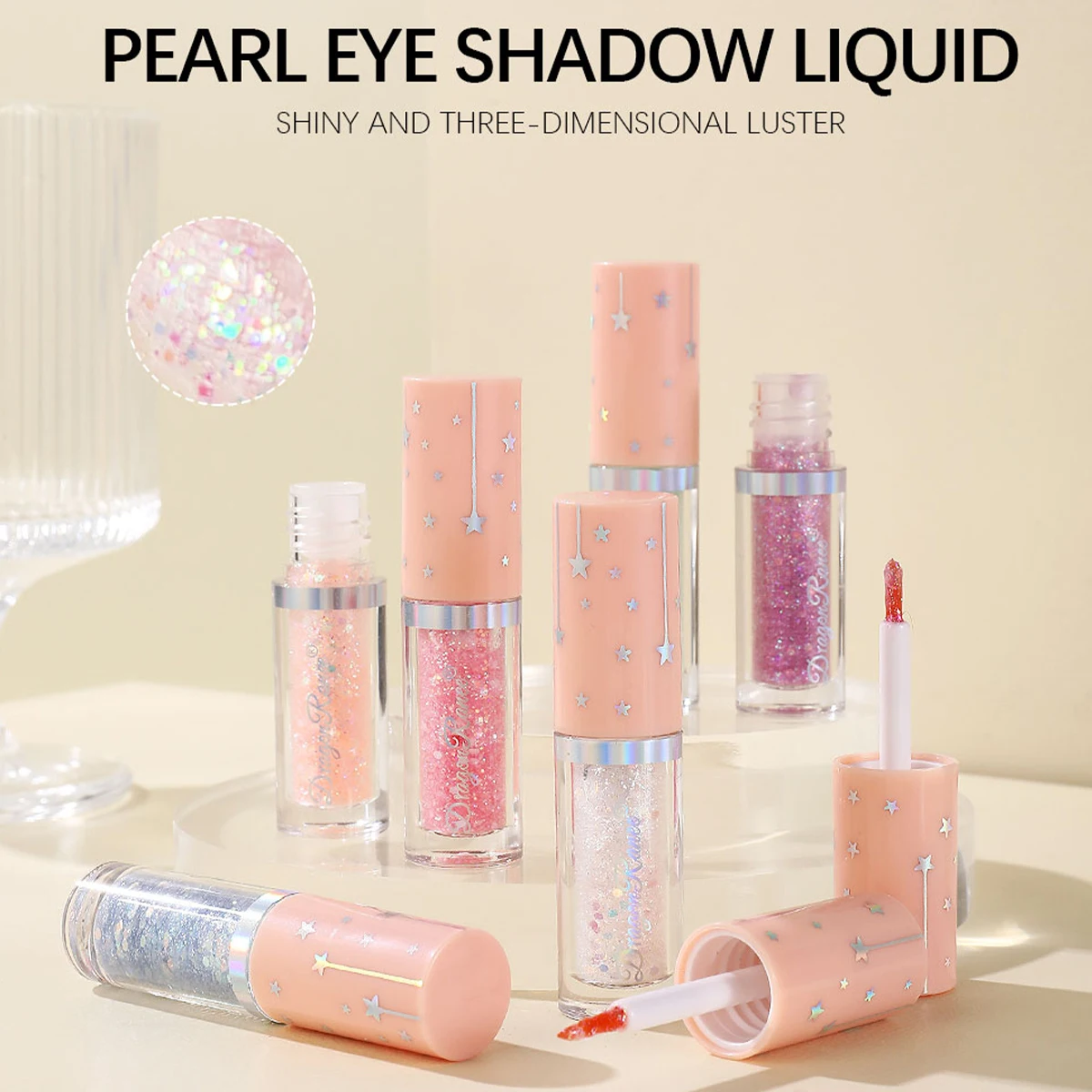 Dragon Ranee Shimmer Liquid Eyeshadow Ultra Glitter Bed Silkworm Pen Brightening Eyeshadow Liquid Highlight Liquid Highlight