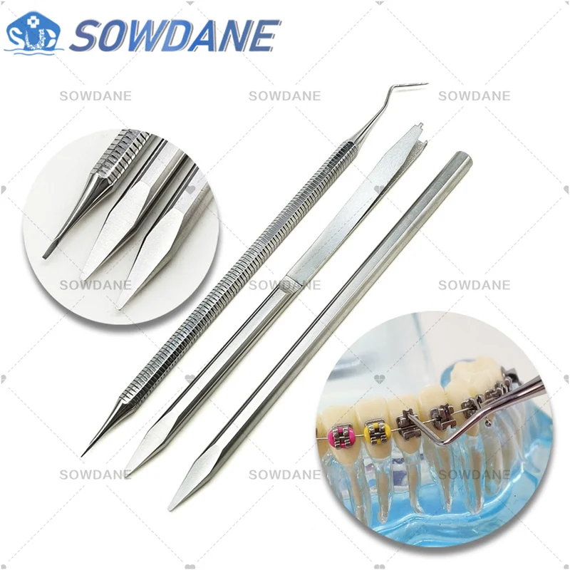 

Инструмент для открывания зубов, самопожающийся пассивный кронштейн, стоматологический кронштейн, самоделирующийся открыватель для брекетов