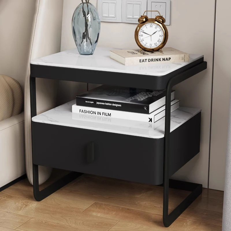 침실 커피 침대 옆 테이블 모바일 북유럽 럭셔리 거실 스탠드 스토리지 서랍 주최자 muebles 복제 가구