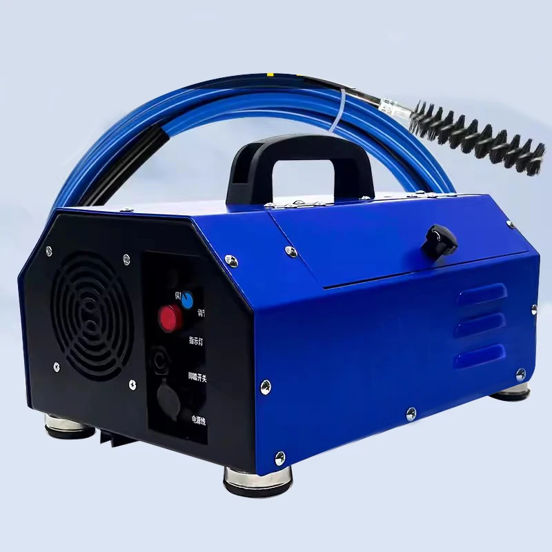 Central Air Conditioning Condenser Cleaning Machine Heat Exchanger Copper Pipe Dredging Tool Pipeline Cleaner