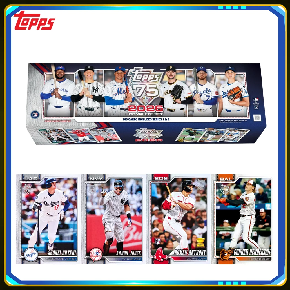 Genuine 2026 Topps MLB Baseball Complete Cards Multiple Rarity Holo Foil Athlete Card Professional Sports Player Collection Card