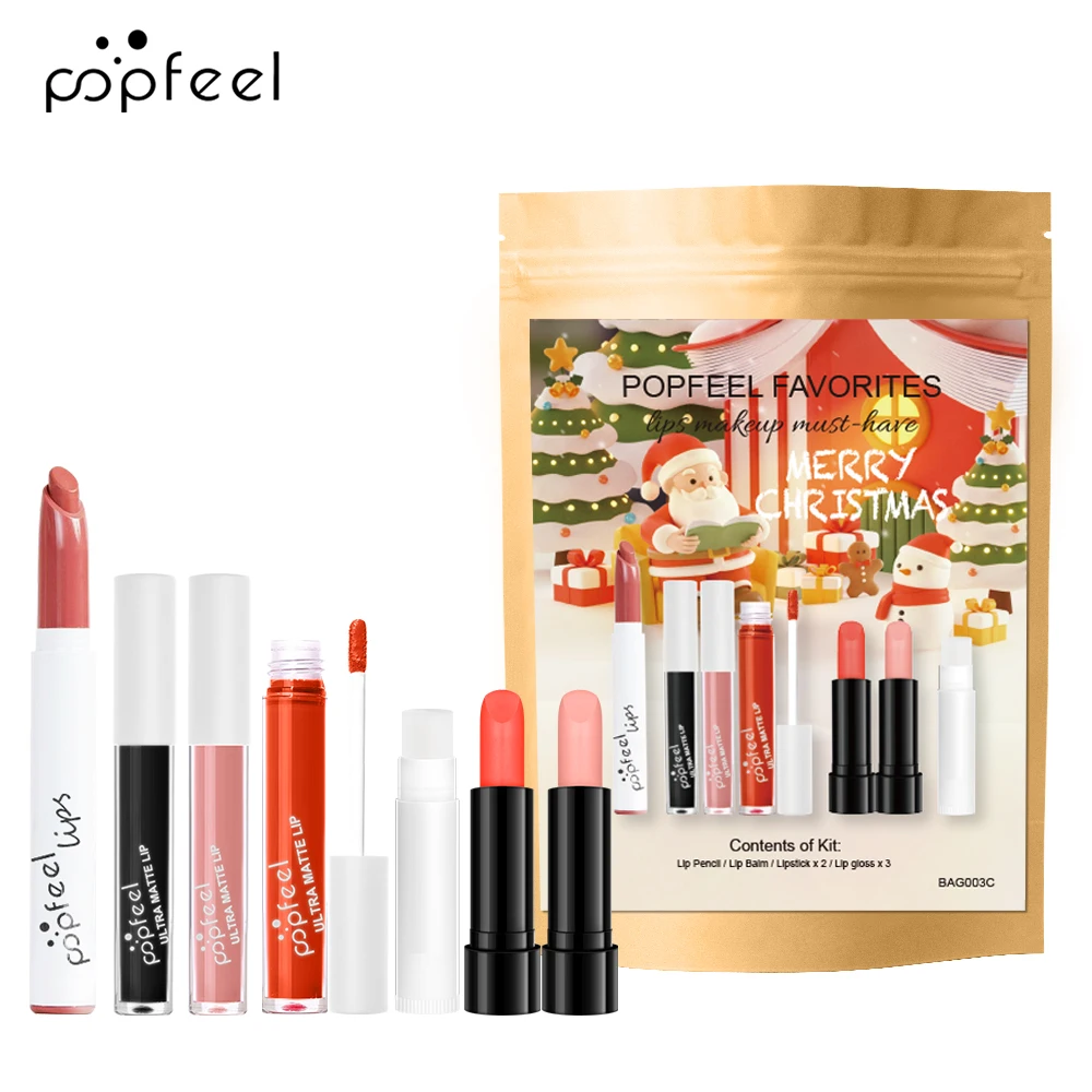 POPFEEL Favorite Mini Makeup Kit Christmas Gift for Girls Teens Women