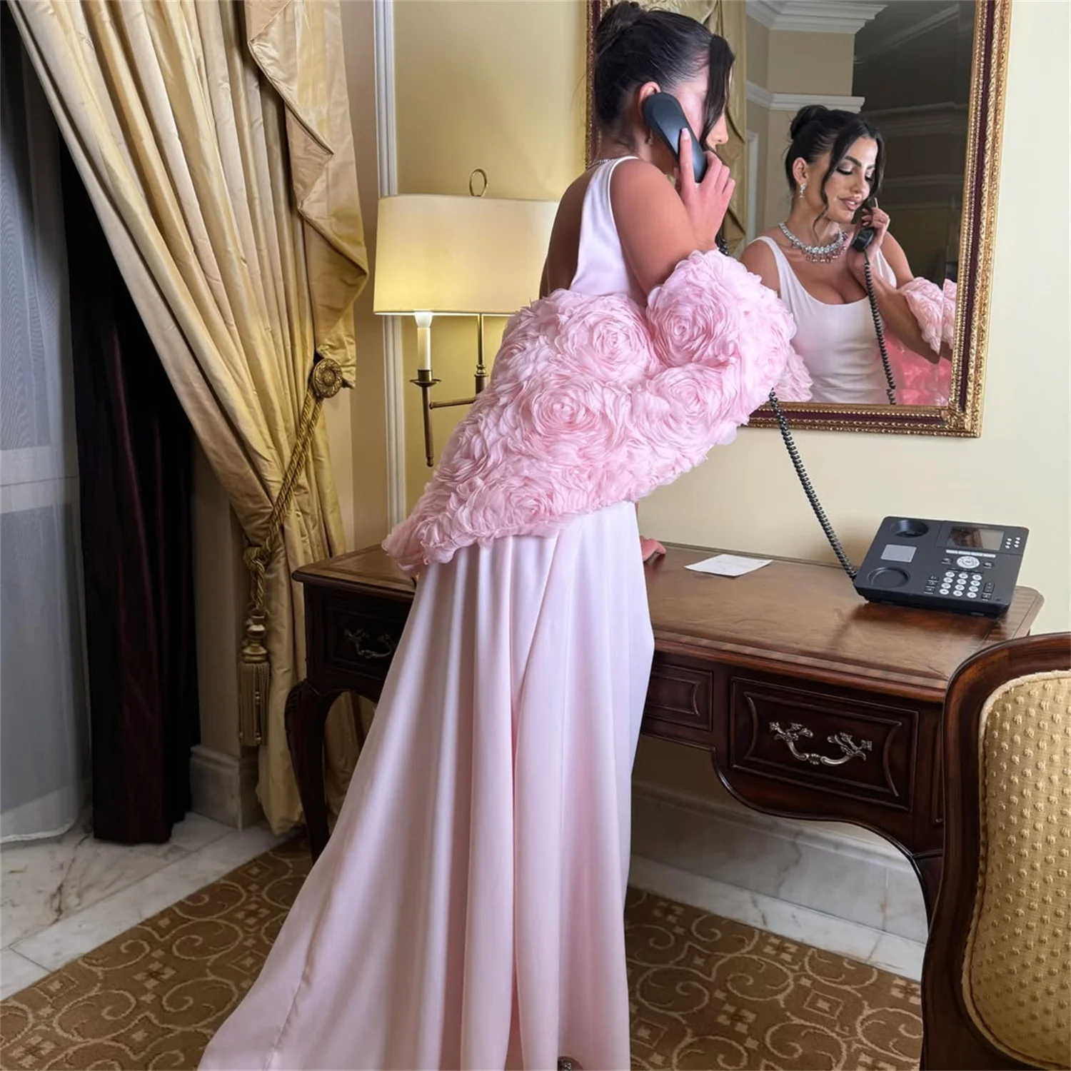 

Lorrtta Robes of Soirée Prom Dresses for Special Occasions Pink Elegant Party Dresses 2025 فساتين سهرات Платье Женское Вечернее