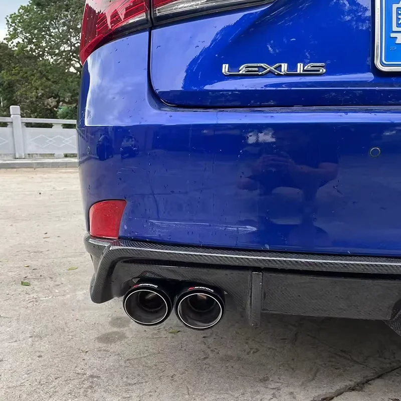 Four-wheel car exhaust tip for Lexus IS IS200 IS300 IS350 High Performance Exhaust Muffler Tip Exhaust System Nozzle Tailpipe