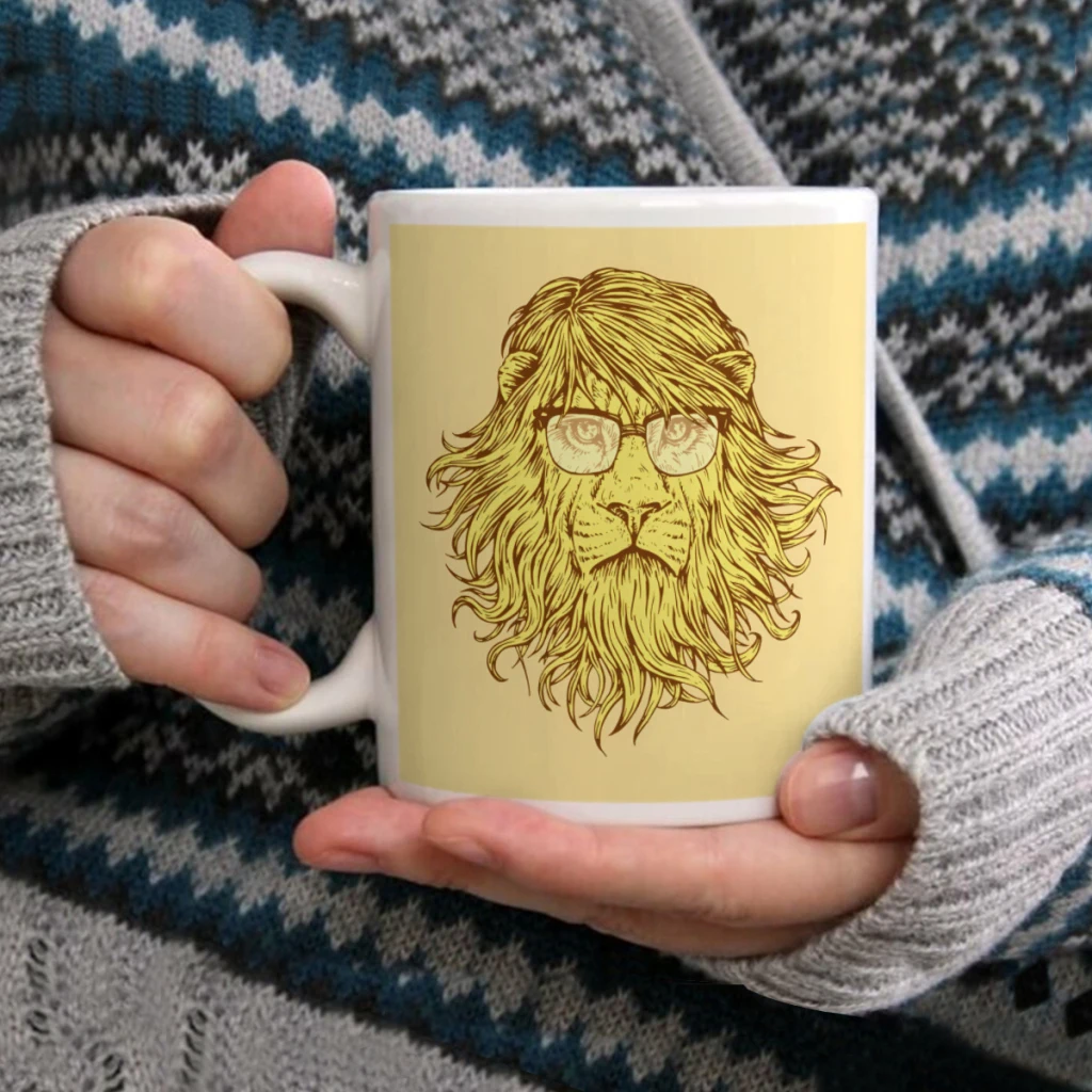 

Lions Are Smarter Than I AmCoffee Mug Tea Cup 11oz Coffee Cup Funny Birthday Ceramic Mug Personalized Cup