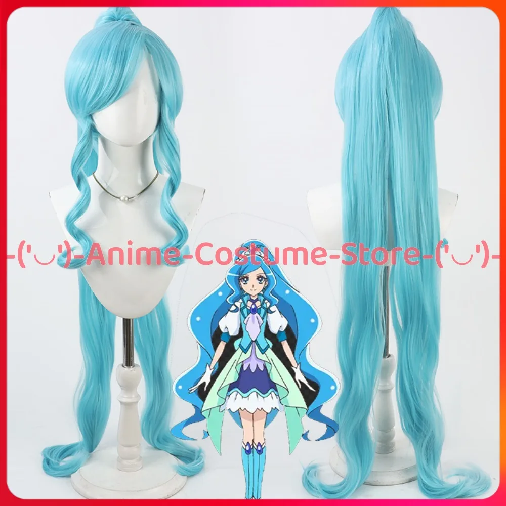 

Pretty Cure Healin Chiyu Sawaizumi Cosplay Wig Ponytail Anime Character Halloween Carnival Party Costume Wigs Synthetic Hair