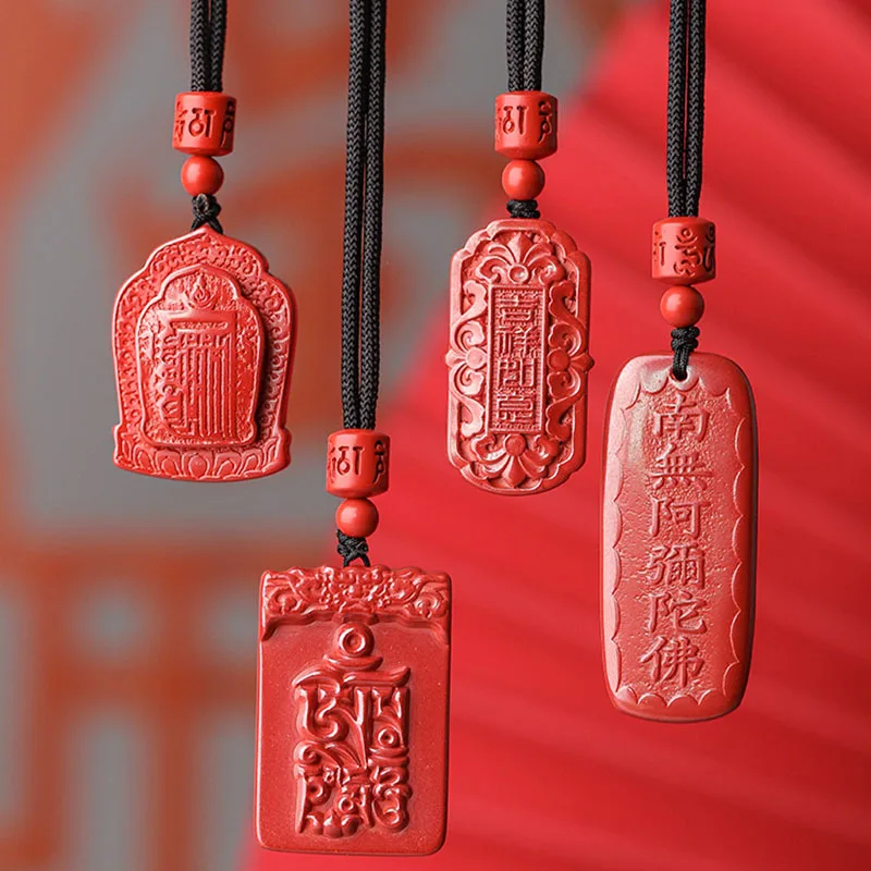 

Pendant Men And Women, Namo Amitabha Buddha Hanging Ornament, High Content Necklace
