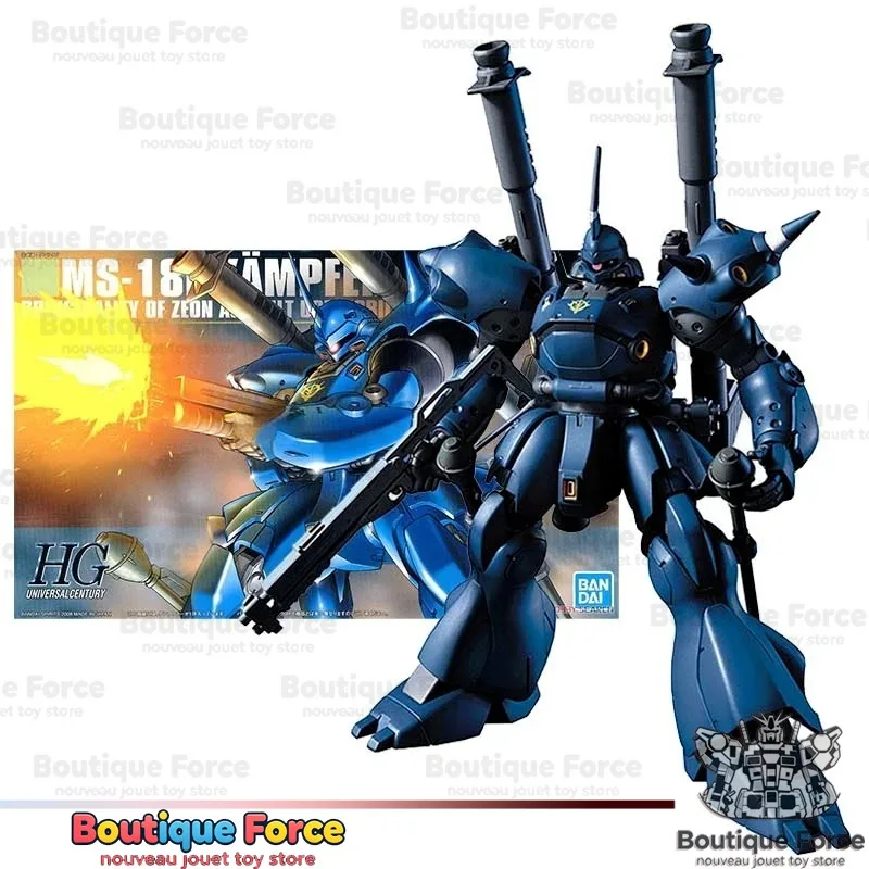 

Bandai Gundam Kampfer HGUC 1/144 MS-18E Kampfer Model Kit Gunpla Anime Action Figure Building Toy Authentic Japanese Plastic