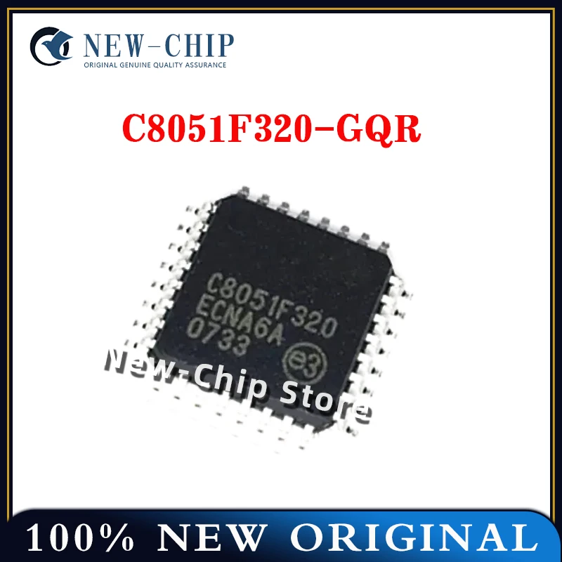 2PCS-50PCS/LOT C8051F320-GQR  Microcontroller chip QFP-32  New Original C8051F320