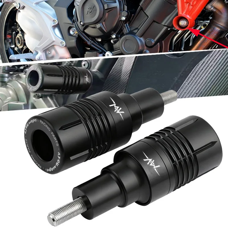 

For MV Agusta Brutale 800RC 800RR 800 Rosso 2019 2020 2021 2022 Motorcycle Accessories Frame Crash Slider Falling Protector