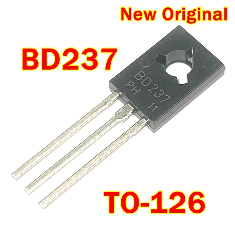 

10pcs to 1000pcs BD237 TO-126 New Original POWER TRANSISTORS NPN SILICON