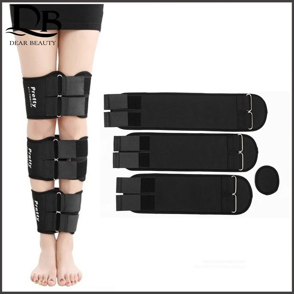 3Pcs/Set Effective O/X Type Leg Correction Band Belt Bowed Legs Knee Valgum Straightening Posture Corrector Beauty Leg Band