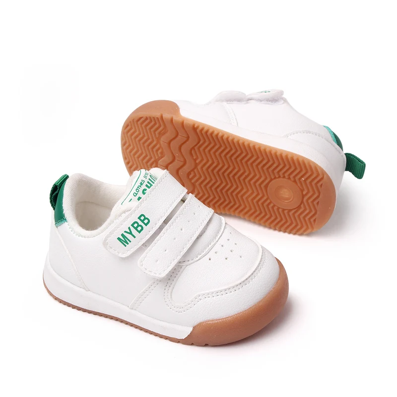 Kid Sneaker for 0-2 Years Toddler Prewalking High Quality PU and TPR Anti-slip Classical Casual Shoes Spring and Autumn Fashion