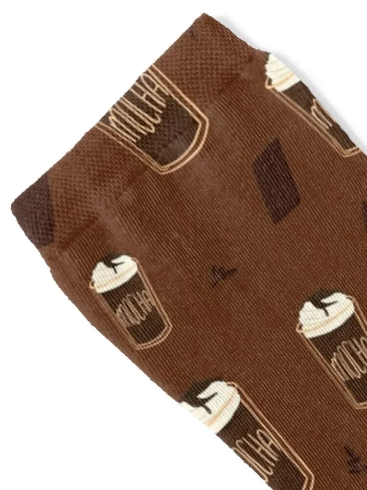 جوارب بنمط Caffe Mocha، جوارب ضغط للأطفال، جوارب أساسية للأولاد للنساء #2