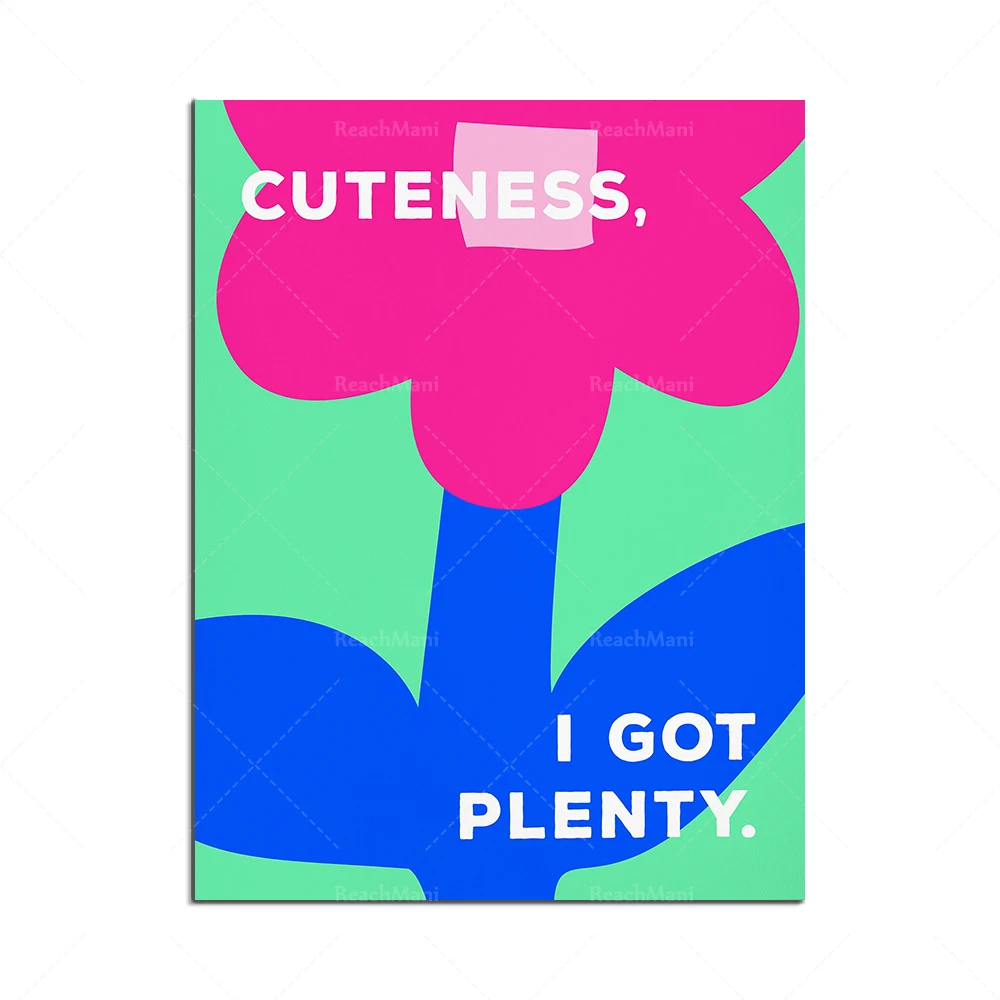Thrive, nos meilleures vies, l'art de grandir, affiche florale esthétique colorée et mignonne, typographie, impression sur toile avec citation artistique