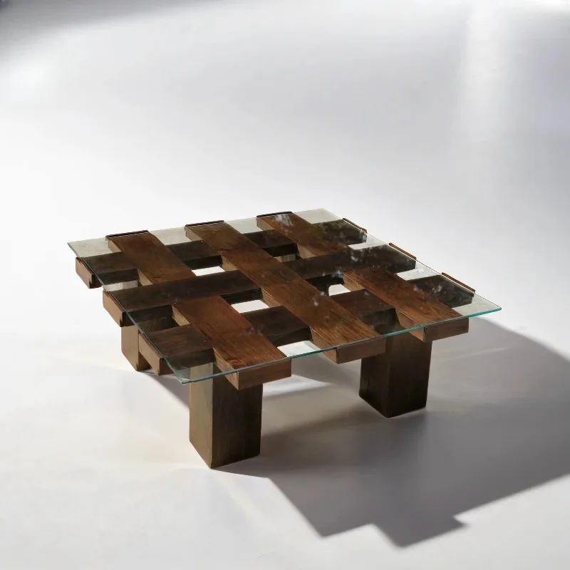 Coffee table, low table multi-function panel processing method can be