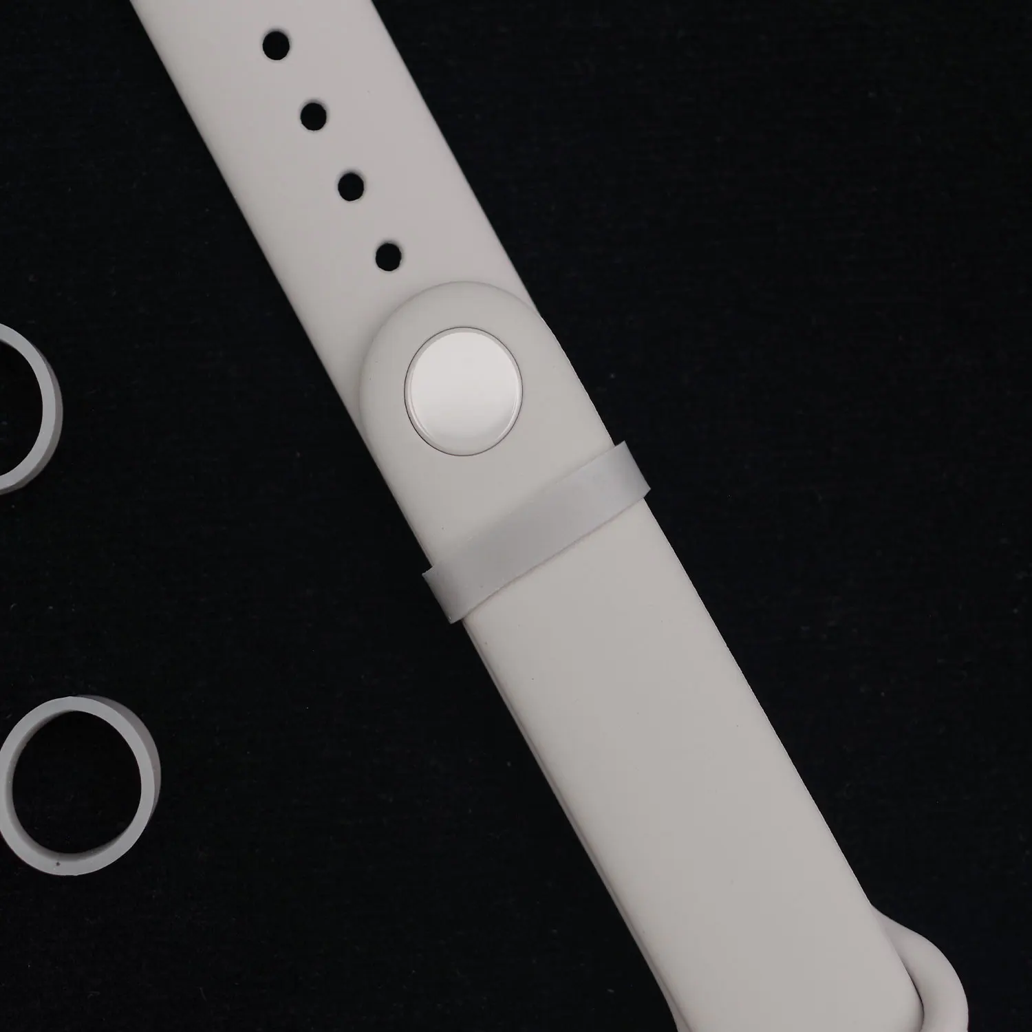 Anel de borracha de retenção para xiaomi mi band 10 9, pulseira original de cerâmica, anel anti-perda, pulseira de pulso, retenção anti-queda