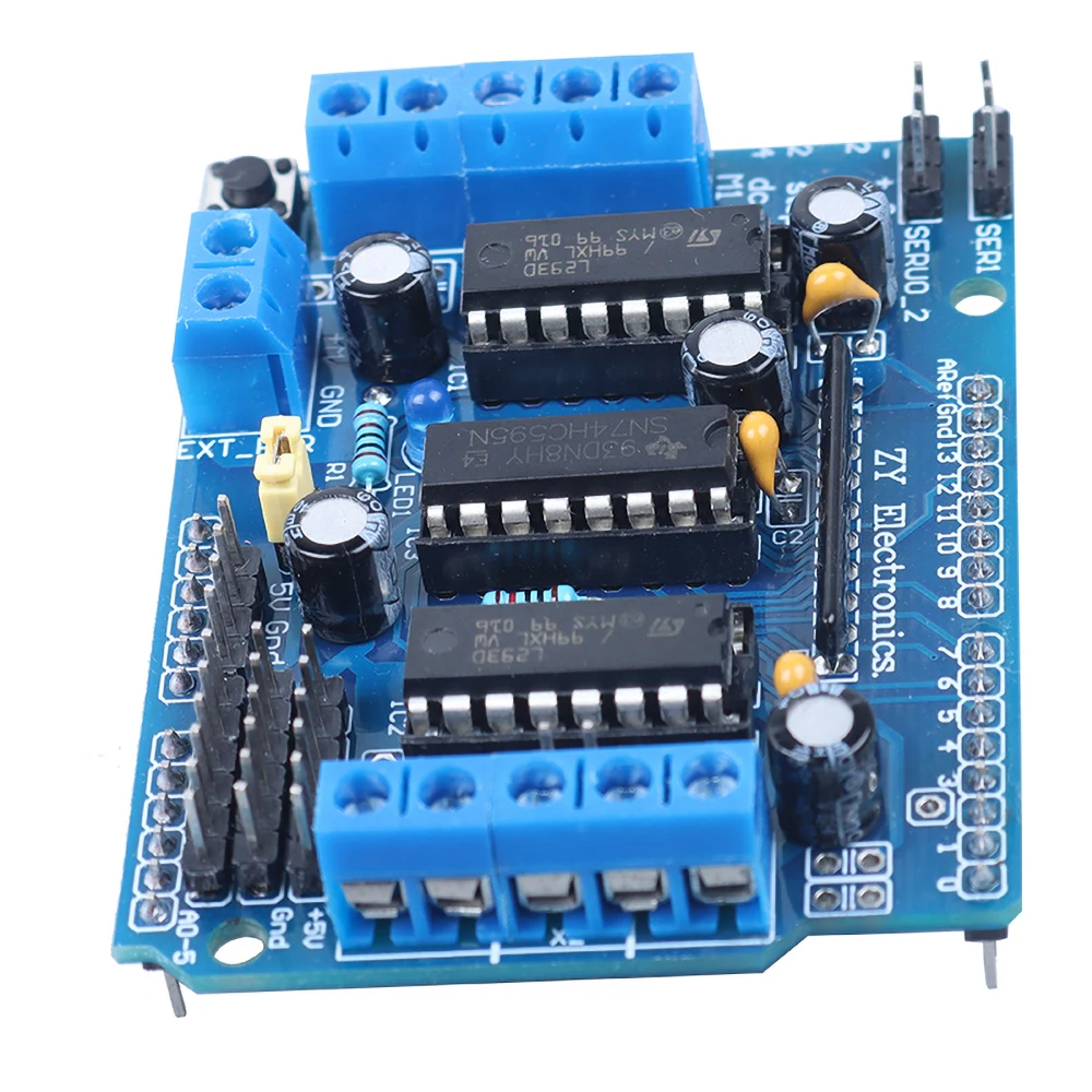 L293d Schrittmotor Treiber Erweiterungs karte für Arduino Projekt DIY elektronische Motorantrieb Schild Modul für uno r3 Roboter Auto Kit