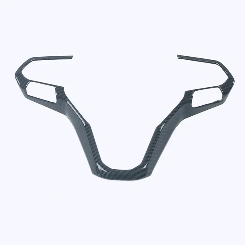 

For Volkswagen VW Golf 8 MK8 PRO 2021 2022 VW Touareg 2019 2020 ABS Carbon Fiber Steering Wheel Button Sticker Cover Trim Frame