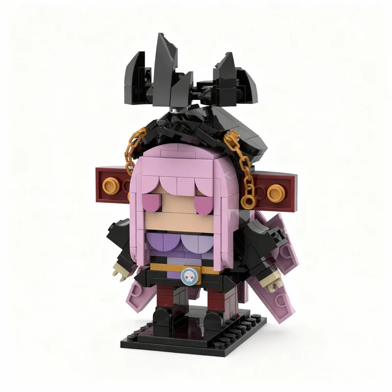 

300pcs MOC Mori Calliope Brickheadz Model Building Blocks Construction Toy Christmas Gifts DIY Creative Idea Education Assemble