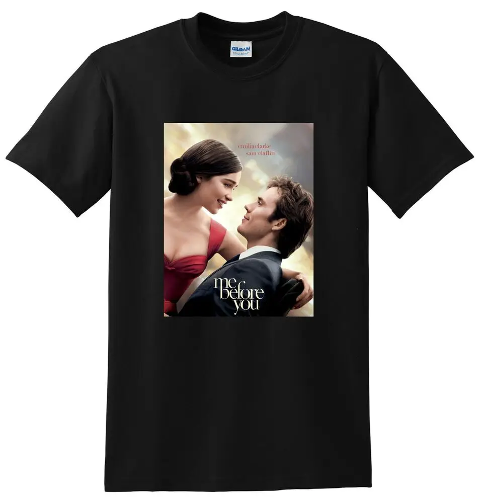 ME BEFORE YOU T SHIRT 4k bluray dvd cover SMALL MEDIUM LARGE or XLHigh Quality 100%Cotton Short Sleeve