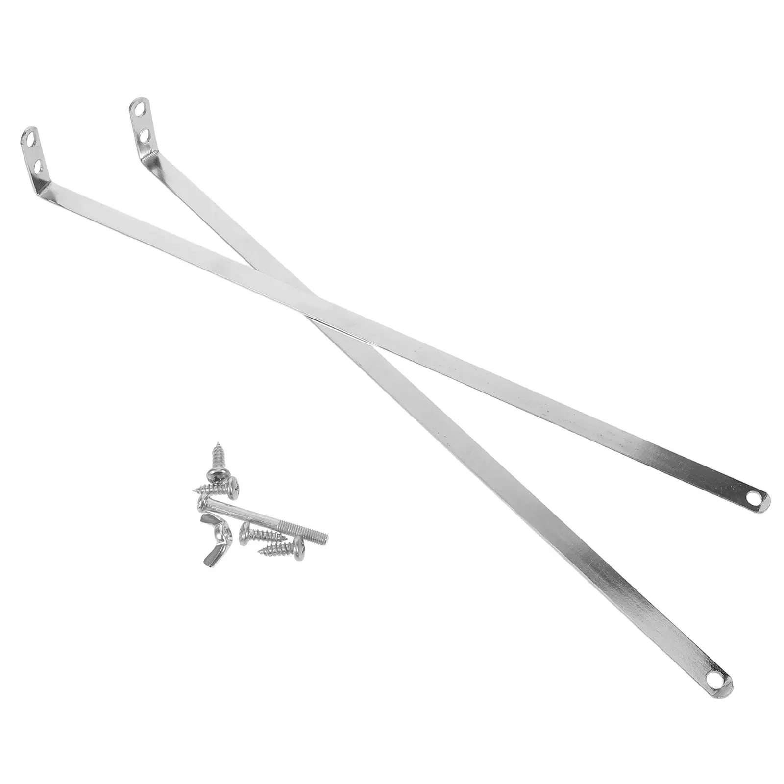 

1Set Mop Handle Replacement Parts Flat Pull Rod Repair Kit Compatible with Roller Mop Systems Quick Install No Tools Needed