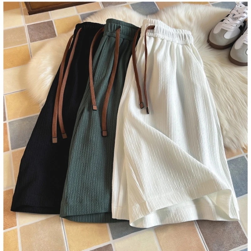 

Men's Fashion Shorts New Brand Casual Loose Shorts Ice silk Male Shorts Summer Loose Casual Sportwear Men's Clothing