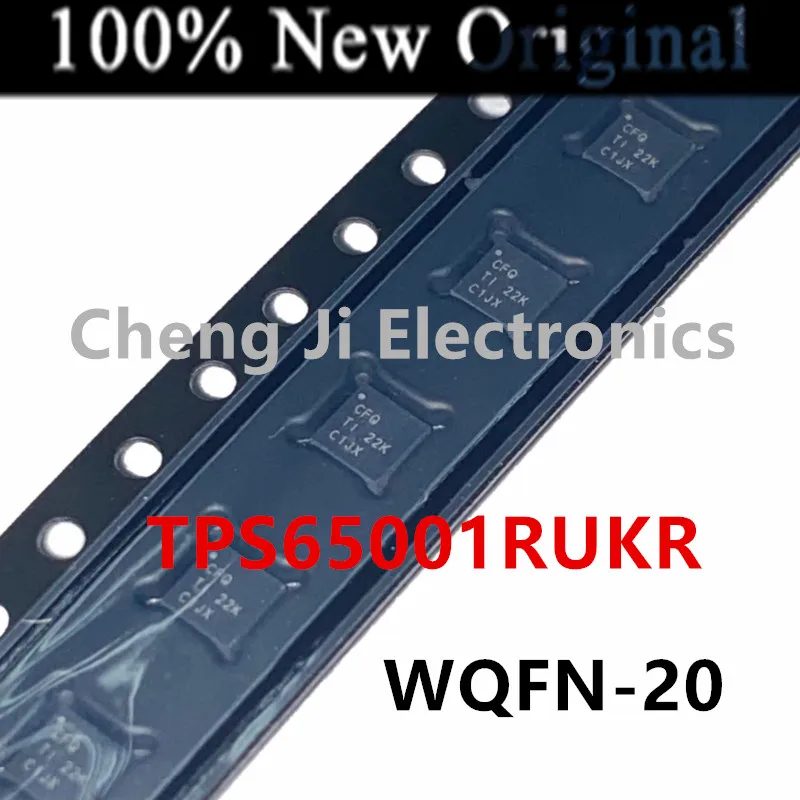 5 قطعة/الوحدة TPS65001RUKR CFQ 、TPS 650061 RUKR DAJ 、TPS65000RTER CFO رقاقة تحويل تنحى جديدة TPS65001 、TPS 650061