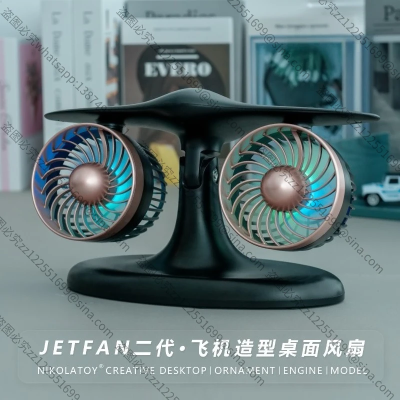 Suitable for Long Battery Life Desktop Fan Office Model Ornament