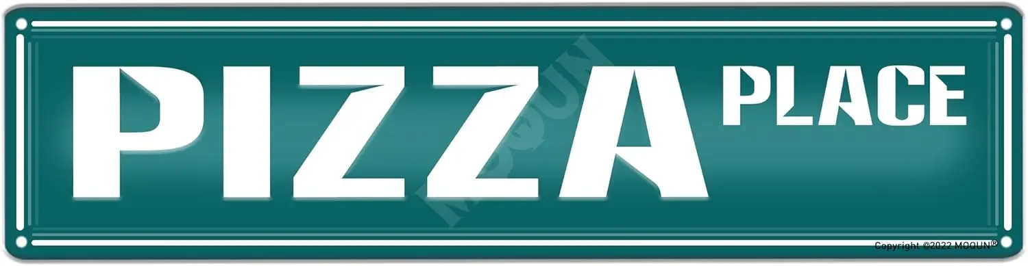 

Значок для пиццы, значок для пиццы, декор для пиццы, Забавный настенный Декор для дома, фермерского дома, мужская пещера, бара, качественные металлические знаки 16x4 I