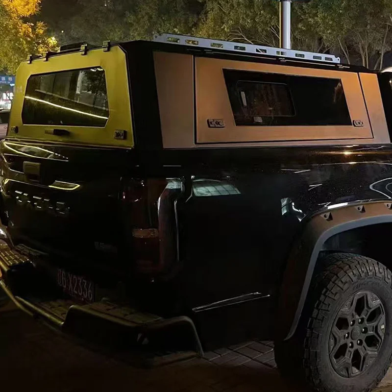 Waterproof Dustproof Anti Theft Three Door Open Aluminum Alloy Sports Style No Drill Installation