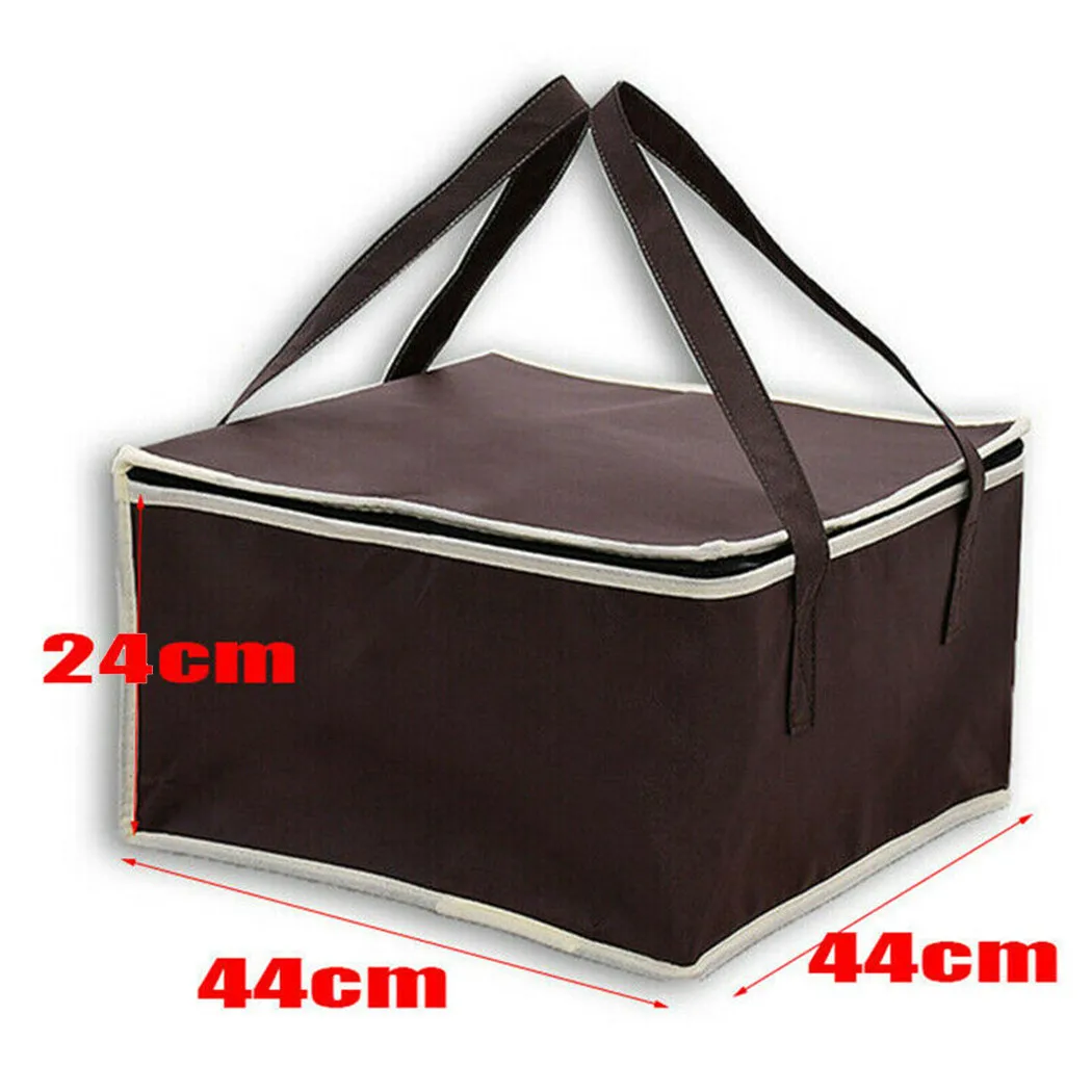 Food Pizza Delivery Insulated Bag Waterproof Camping Warmer Cold Thermal Bag Non-woven Fabric Storage Bag