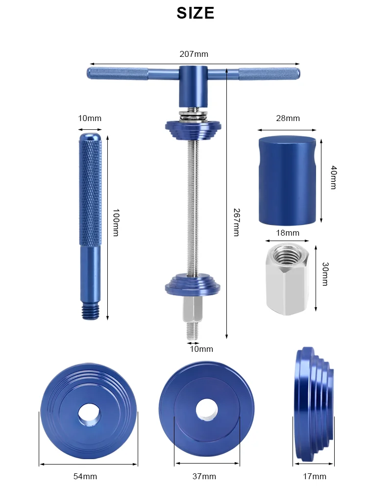 RIDERACE Bicycle Bottom Bracket BB Installation Tools Mountain Bike Headset Press Tool Workmanship MTB Road Cycling Repair Tools