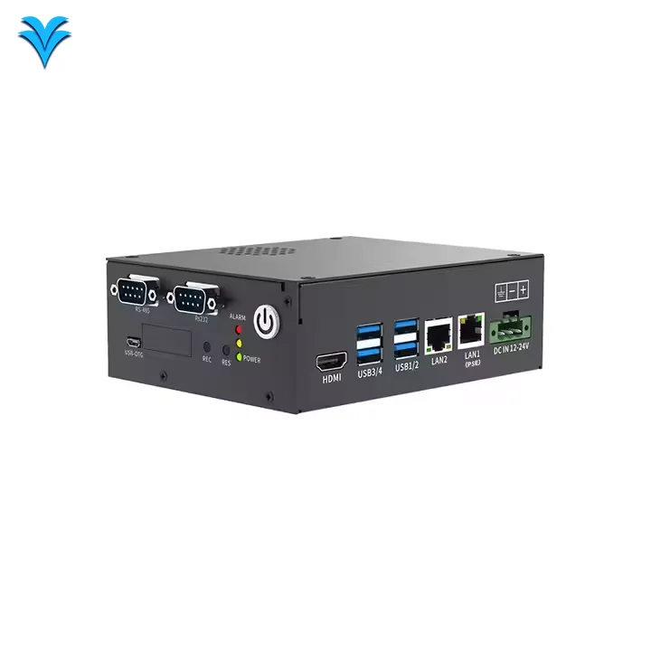

Nvidia Jeston Orin Nano 20TOPS 4GB 2*RJ45 POE Support Edge AI Computing Gateway 4G WIFI Options