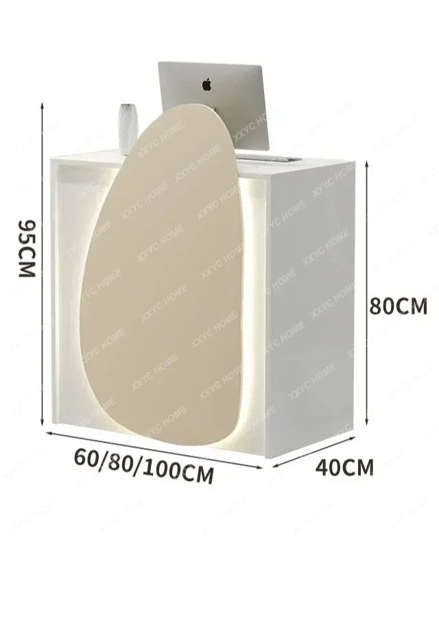 JJJJCheckout Page Shop Small Clothing Barber Shop Bar Counter Simple Nail Salon Reception Desk