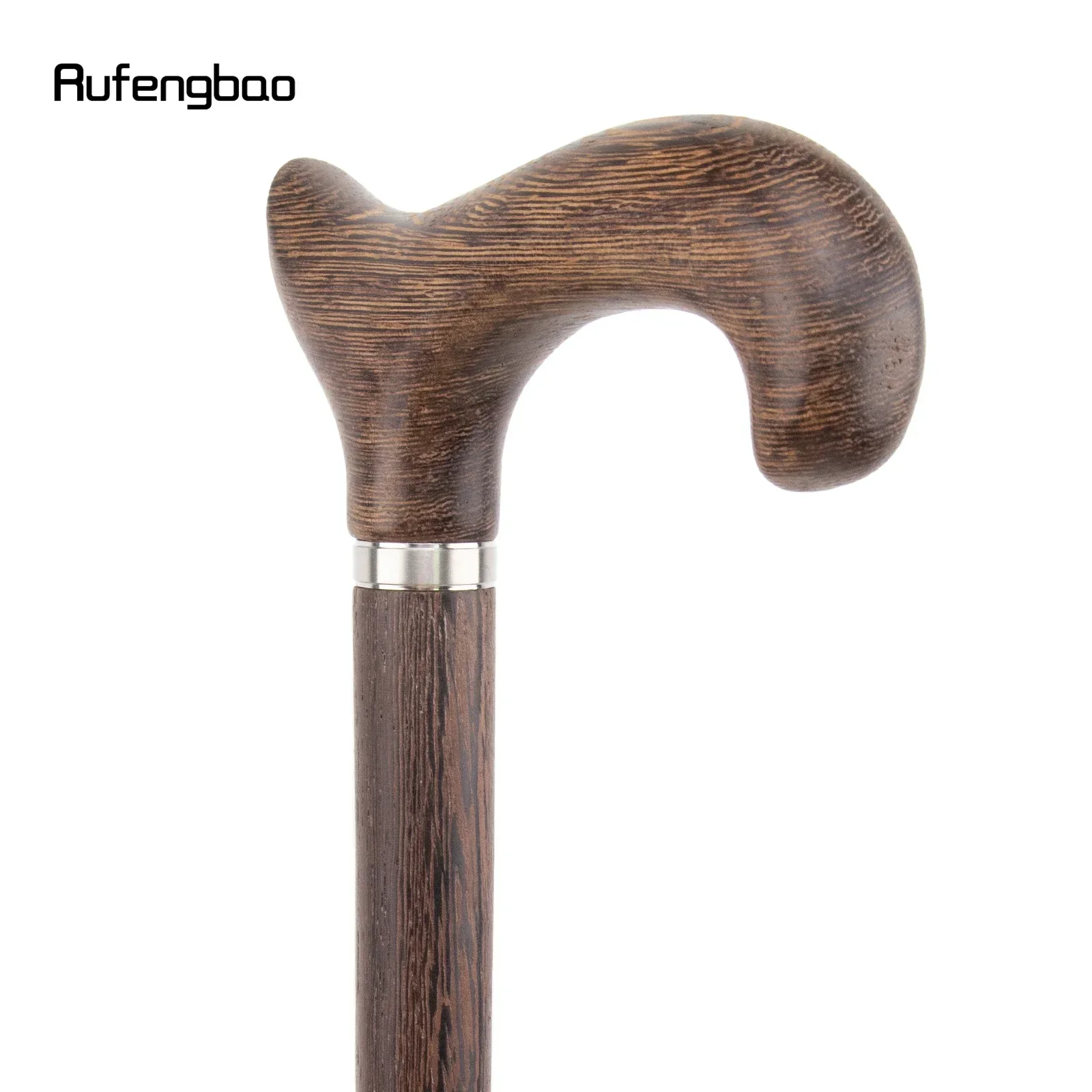 الأصفر خشبية واحدة مشتركة موضة عصا للمشي ديكور تأثيري حفلة عصا للمشي هالوين الصولجان العكاز العصا كروسيه 93 سنتيمتر