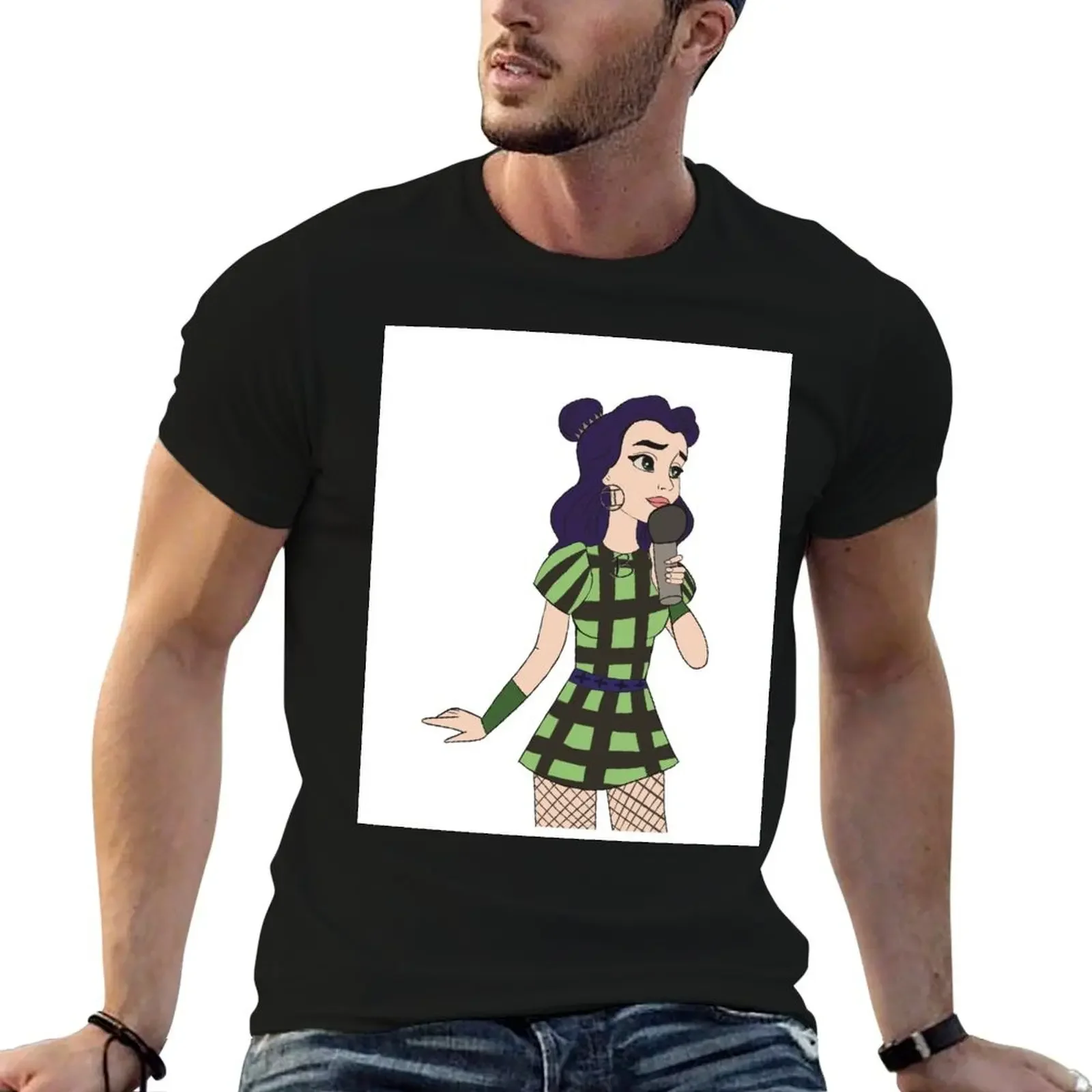 Anne Boleyn T-Shirt Anime t-shirt man clothes summer tops mens clothes