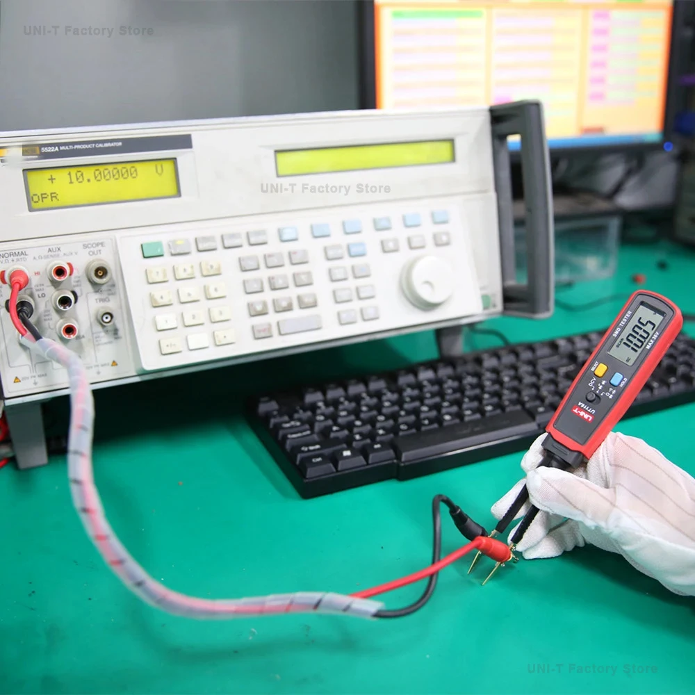 Цифровой Пинцет UNI-T UT116A UT116C, умный SMD тестер, профессиональный цифровой тестер электронных компонентов, электрический мультиметр