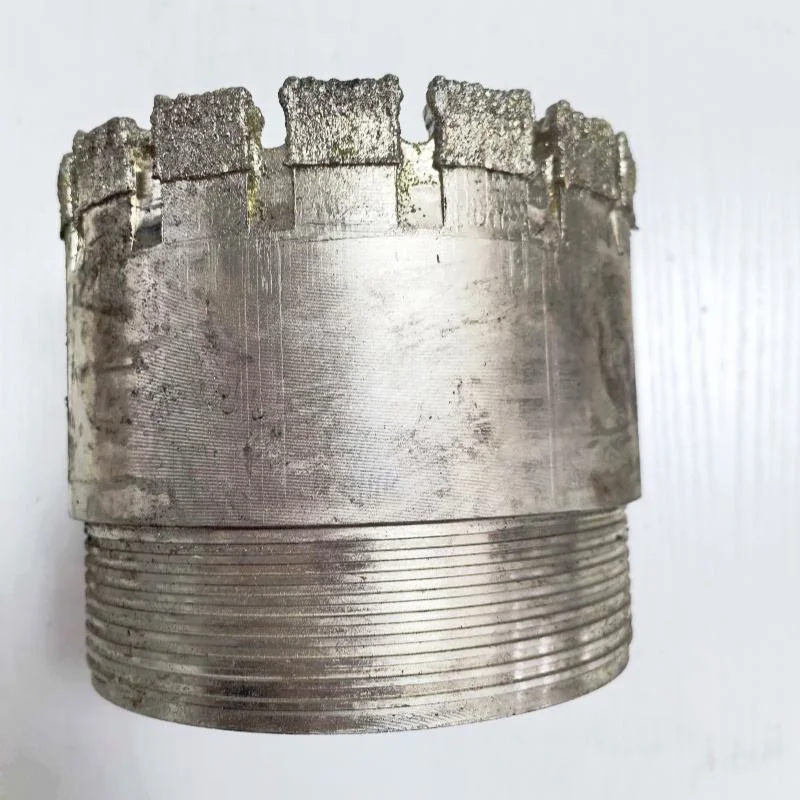 1PC Industrial Electroplated Diamond Core Drill Bit With High Wear Resistance For Geological Exploration Water Well Drilling