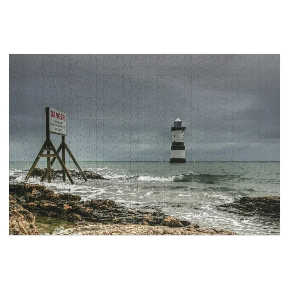 

Penmon Point Lighthouse Anglesey Jigsaw Puzzle Personalized Baby Object Diorama Accessories Custom Baby Wooden Puzzle