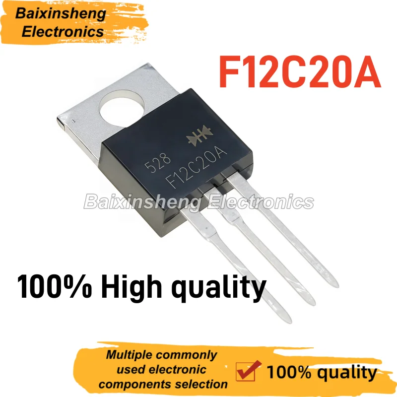 10PCS New U1620RG TO-220 Ultrafast Recovery Rectifier Diode 16A 200V Common Anode Dual Diode Electronic Components In Stock