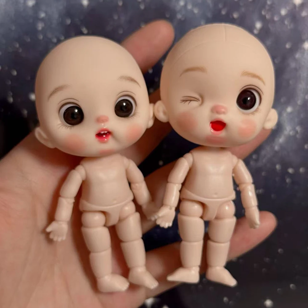 Lalka Comic Face lalka 16cm lalka 1/8 BJD zabawka wiele kolorów włosów naga lalka dzieci i zabawka dla dziewczynki prezent