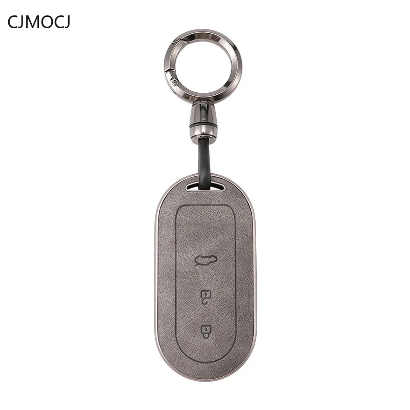 Premium TPU Card Key Cover Case for AITO M7 / M5 (2024) - Protective NFC Key Fob Shell with Textured Finish Keychain
