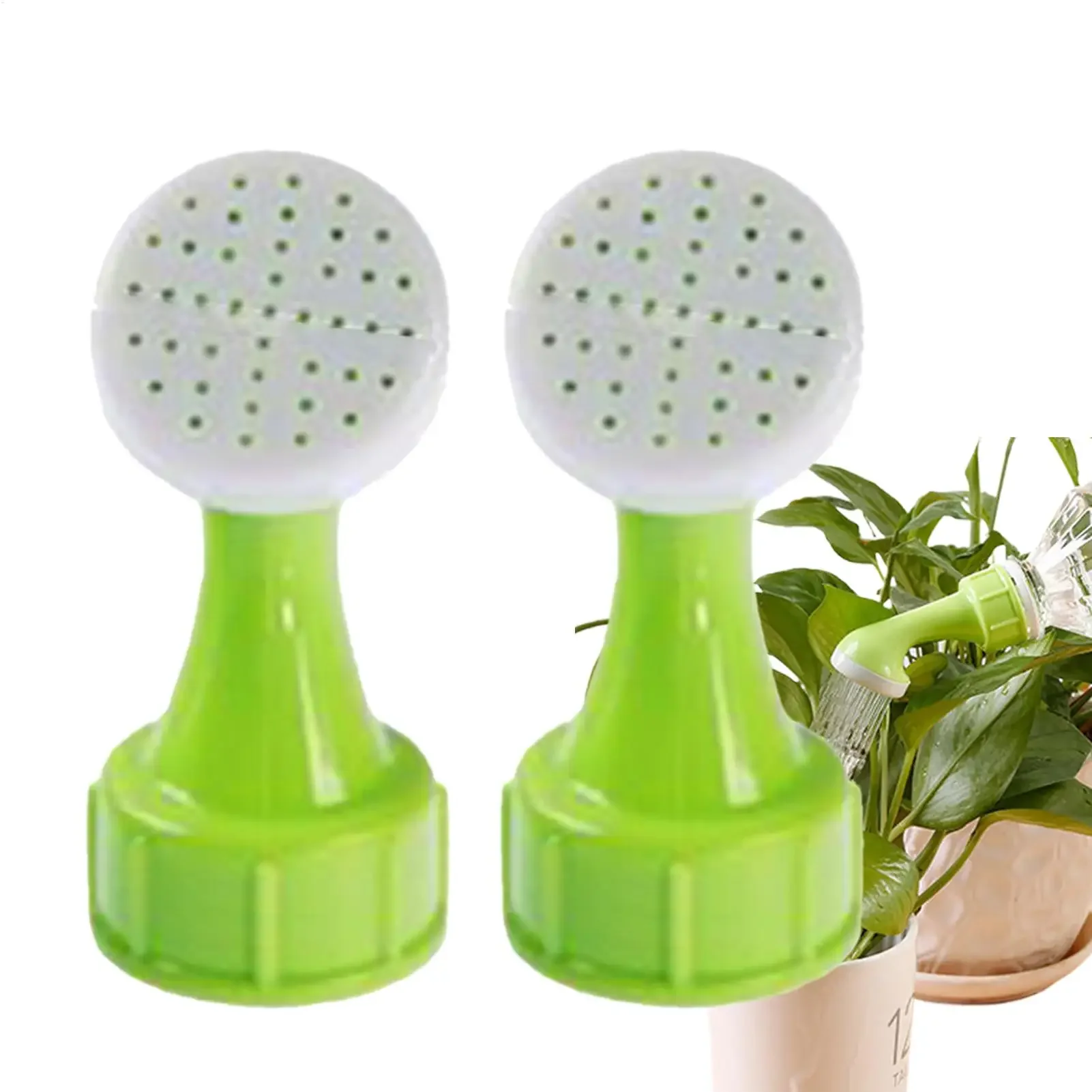 yes2pcs Watering Can Leak-Proof Bottle Caps Sprinkler For Plants And Pots Indoor NurseryAnd Bonsai Gardening